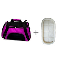 Load image into Gallery viewer, Portable Dog Cat Carrier Bag Pet Puppy Travel Bags Breathable Mesh Small Dog Cat Chihuahua Carrier Outgoing Pets Handbag