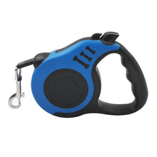 Load image into Gallery viewer, 3m/5m Durable Pet Dog Leash Nylon Extending Puppy Walking Leads Automatic Retractable Reflective Tape Dogs Leashes