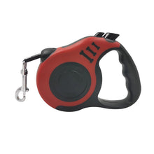 Load image into Gallery viewer, 3m/5m Durable Pet Dog Leash Nylon Extending Puppy Walking Leads Automatic Retractable Reflective Tape Dogs Leashes