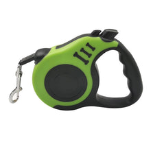 Load image into Gallery viewer, 3m/5m Durable Pet Dog Leash Nylon Extending Puppy Walking Leads Automatic Retractable Reflective Tape Dogs Leashes