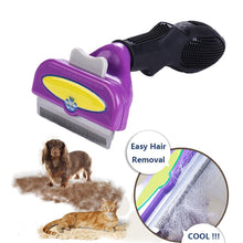 Load image into Gallery viewer, Pet Cat Hair Removal Comb Dogs Beauty Brushes Puppy Kitten Cat Hair Shedding Cat Trimmer Combs Pets Grooming Tools Dog Brush