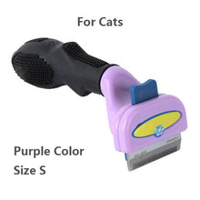 Load image into Gallery viewer, Pet Cat Hair Removal Comb Dogs Beauty Brushes Puppy Kitten Cat Hair Shedding Cat Trimmer Combs Pets Grooming Tools Dog Brush