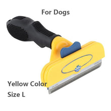 Load image into Gallery viewer, Pet Cat Hair Removal Comb Dogs Beauty Brushes Puppy Kitten Cat Hair Shedding Cat Trimmer Combs Pets Grooming Tools Dog Brush