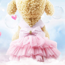 Load image into Gallery viewer, Summer Dress for Dog Pets Dog Clothes Chihuahua Wedding Dress Skirt Puppy Clothing Spring Dresses for Dogs Jean Pet Clothes XS-L