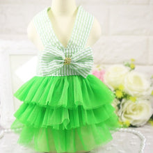 Load image into Gallery viewer, Summer Dress for Dog Pets Dog Clothes Chihuahua Wedding Dress Skirt Puppy Clothing Spring Dresses for Dogs Jean Pet Clothes XS-L