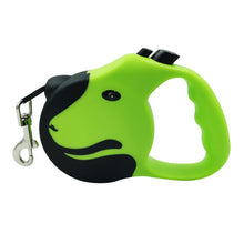 Load image into Gallery viewer, 3m/5m Durable Pet Dog Leash Nylon Extending Puppy Walking Leads Automatic Retractable Reflective Tape Dogs Leashes
